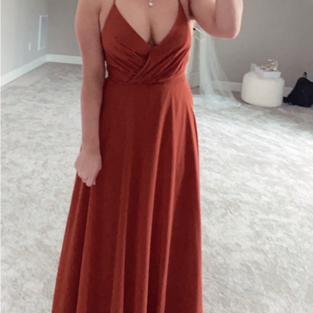 Elegant Sienna Halter Chiffon Dress